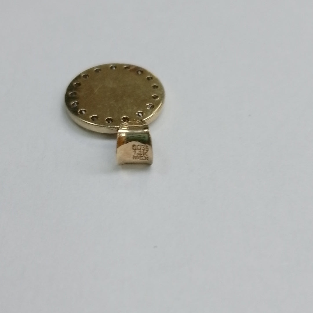 MEDALLA RELIGIOSA. ORO. 10 K 0.8 GRMS (SEMINUEVO)