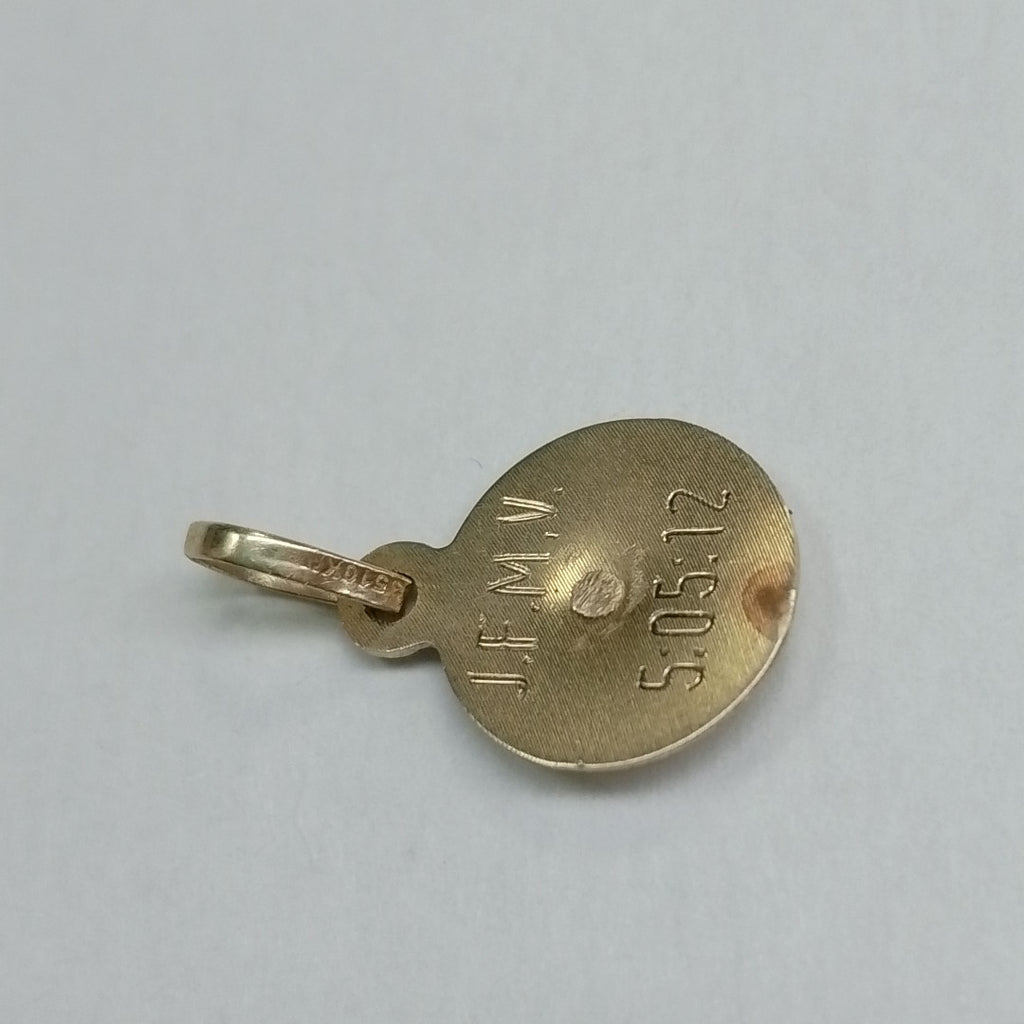 K1 0,60 GRMS 10 K ESPECIFICACIONES COMPLEMENTARIAS MEDALLA BAUTIZO (SEMINUEVO)