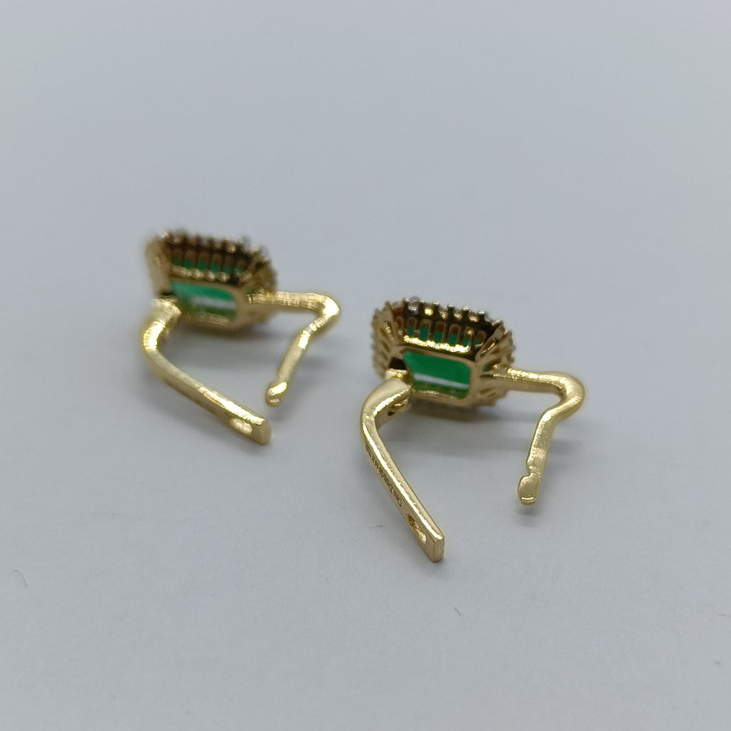 BROQUELES ORO 14K 3.9 (NUEVO)