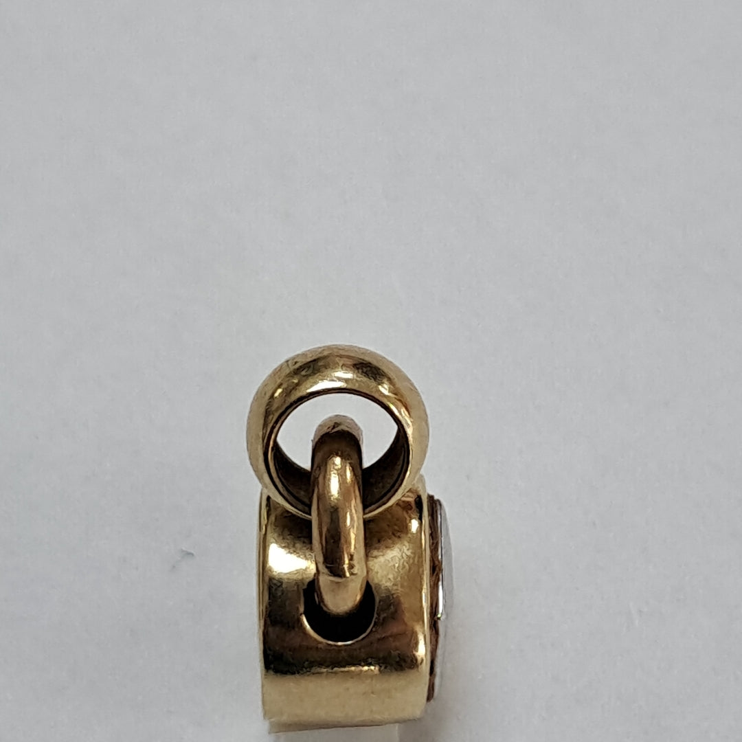 K1 3,20 GRMS 14 K ESPECIFICACIONES COMPLEMENTARIAS DIJE CIRCULO CIRCONIA (SEMINUEVO)