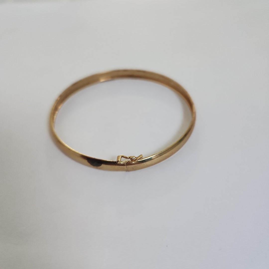 PULSERA RIGIDA ORO 14 K 5,30 GRMS (SEMINUEVO)