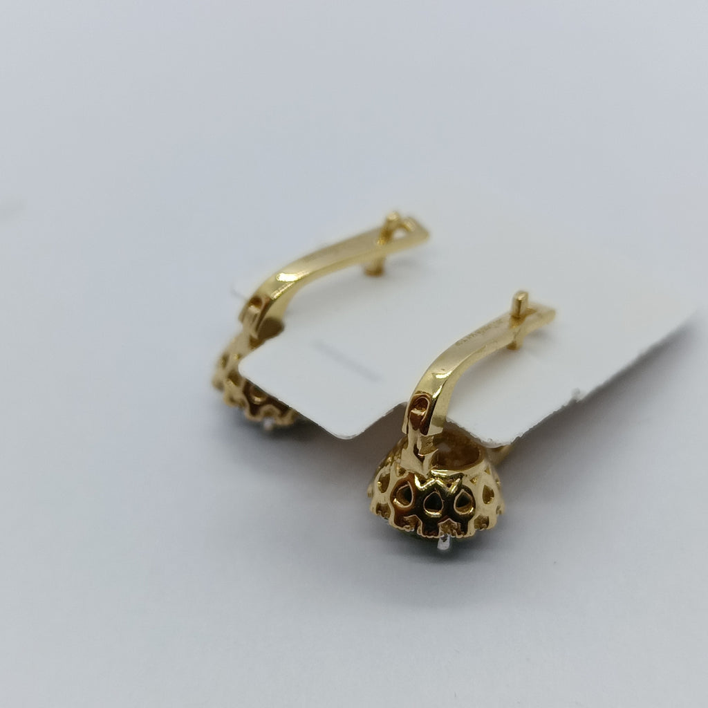 BROQUELES ORO 14K 3.8 (NUEVO)