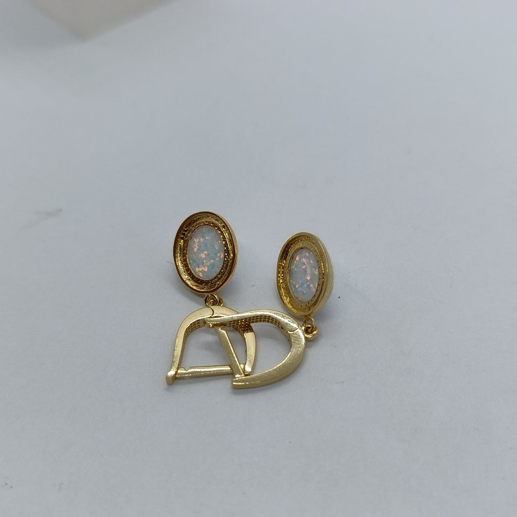 BROQUELES ORO 14K 3.8 (NUEVO)