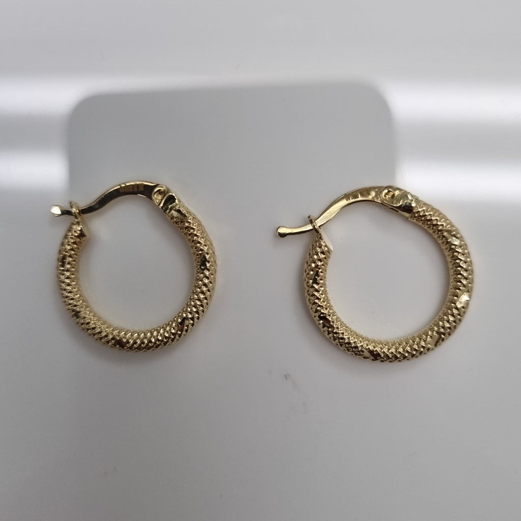 ARRACADAS ORO 14K 1.5 (NUEVO)