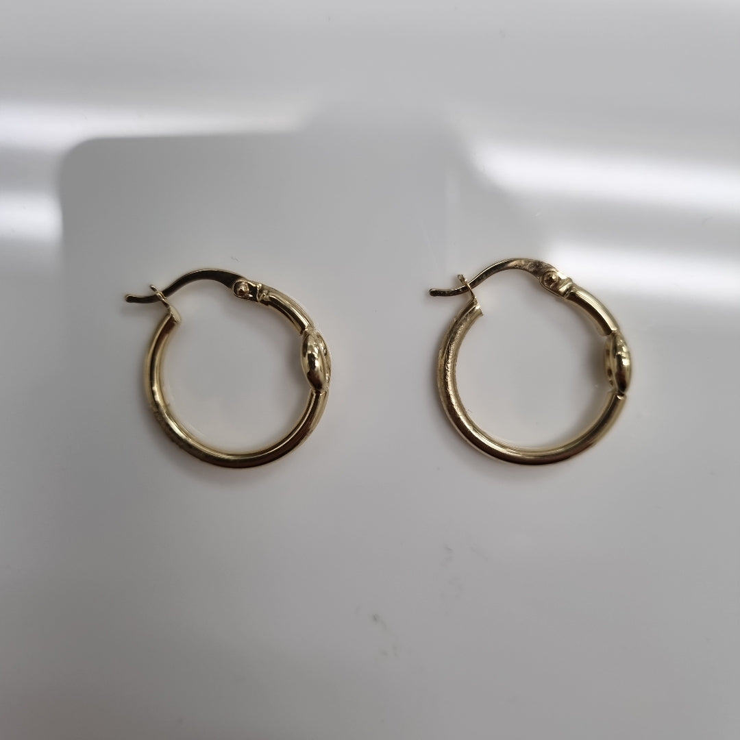 ARRACADAS ORO 14K 1.7 (NUEVO)