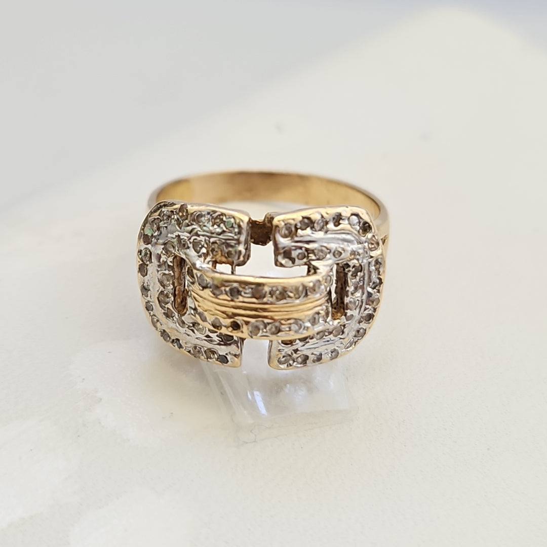 K1 5,80 GRMS 10 K ESPECIFICACIONES COMPLEMENTARIAS ANILLITO CON CIRCONIA (SEMINUEVO)