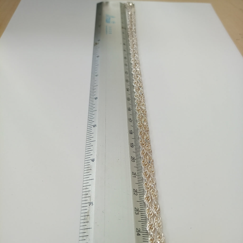 CADENA TEJIDO TORSAL 25.7 GR (NUEVO)