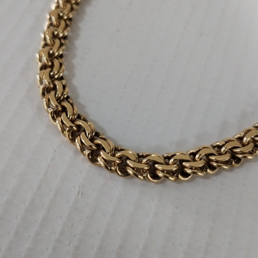 K1 16,20 GRMS 14 K ESPECIFICACIONES COMPLEMENTARIAS PULSERA TEJIDO HECHURA ESPE (SEMINUEVO)