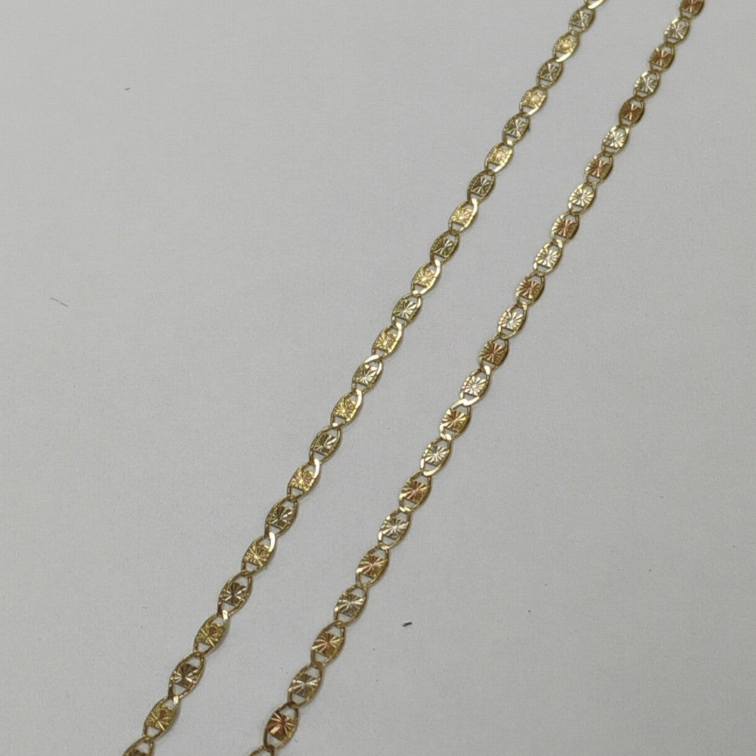 CADENA TEJIDO MARINERO 1.91GR 50 CM (NUEVO)