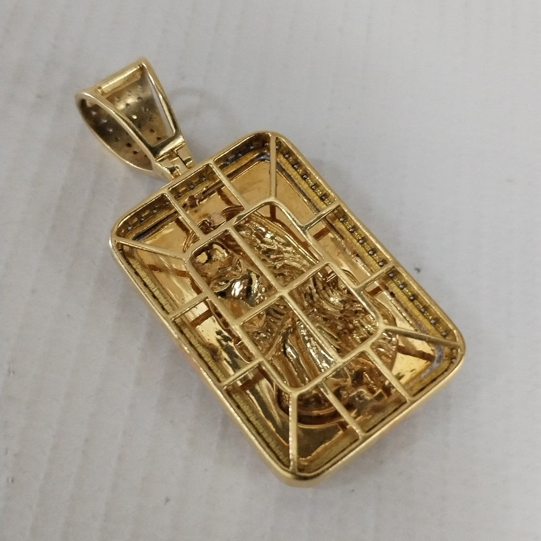 K1 20,90 GRMS 18 K ESPECIFICACIONES COMPLEMENTARIAS DIJE ROSTRO DE CRISTO CON C (SEMINUEVO)