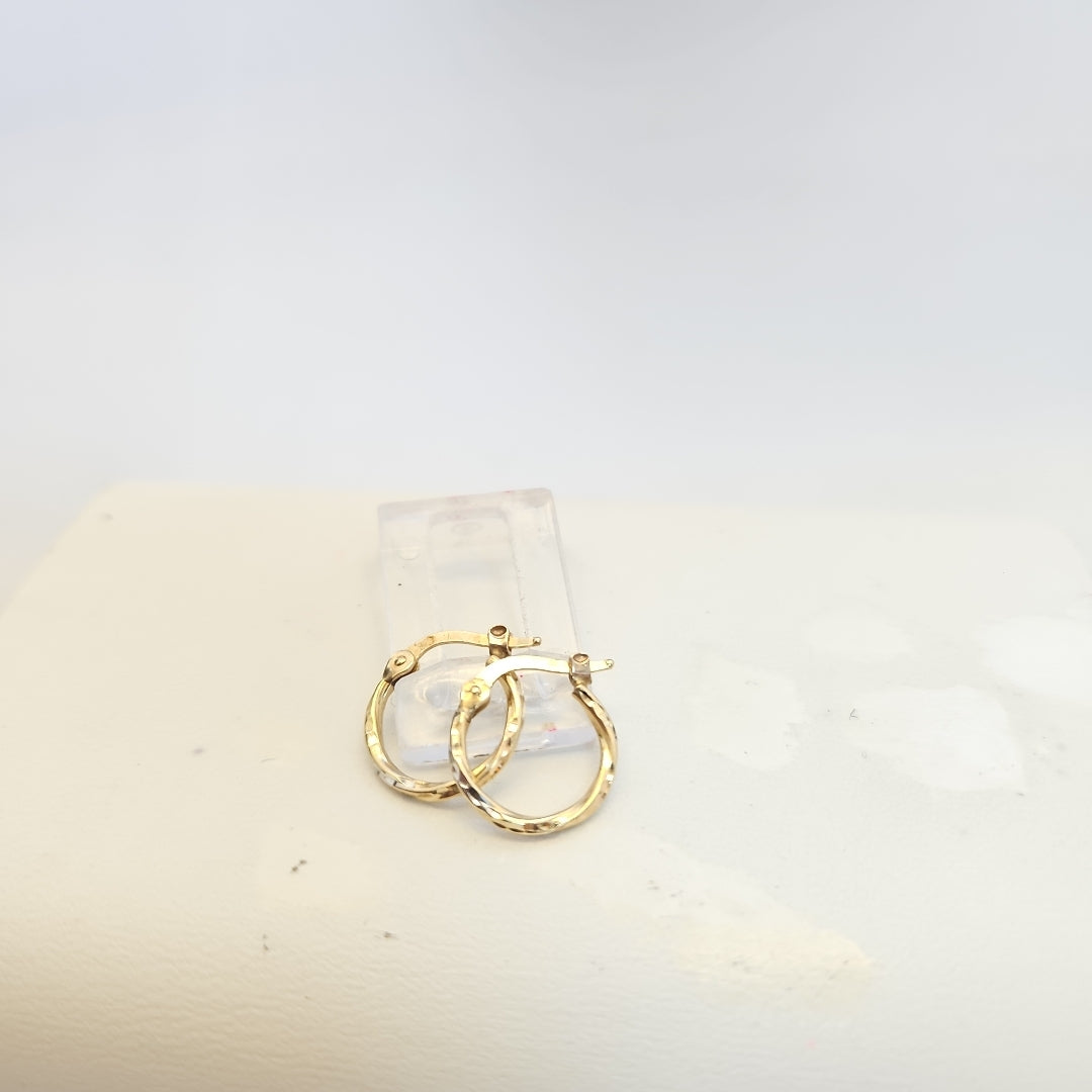 ARRACADAS PAR ORO 10 K 0.8 GRMS (SEMINUEVO)