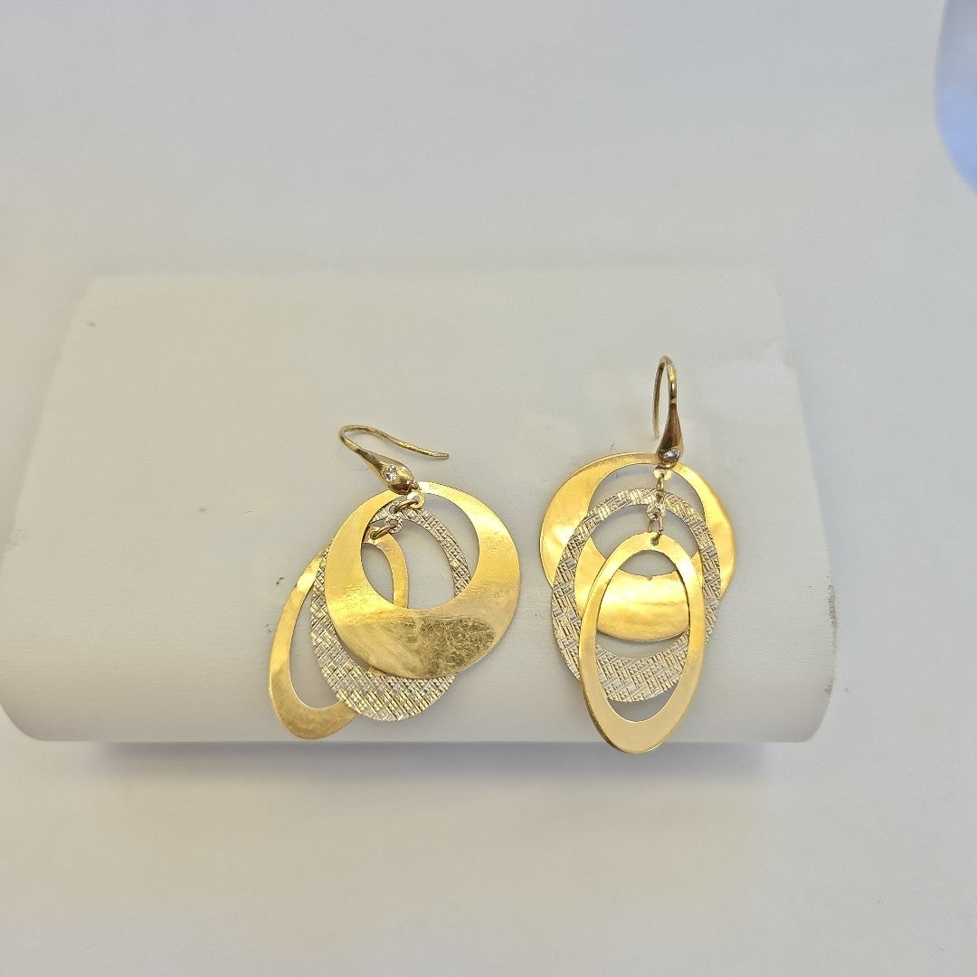 K1 4,00 GRMS 10 K ESPECIFICACIONES COMPLEMENTARIAS ARETES PAR (SEMINUEVO)