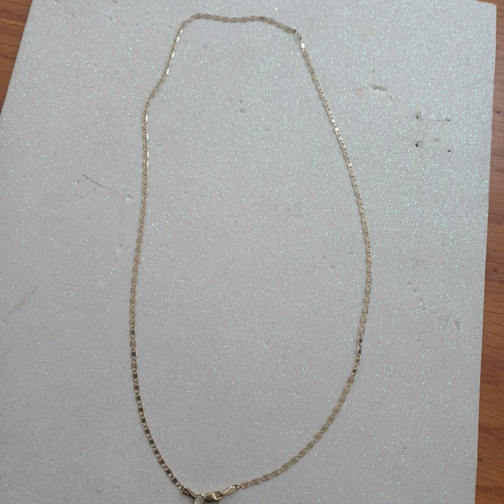 CADENA ESPECIAL MARINERA ESPEJO 3.41G 50 CM (NUEVO)