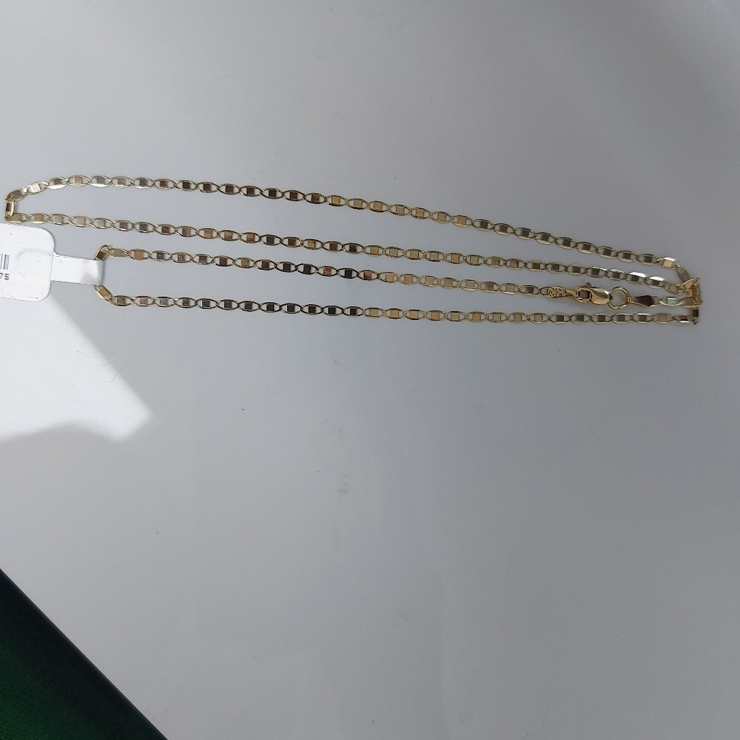 CADENA ESPECIAL MARINERA ESPEJO 3.71G 55 CM (NUEVO)