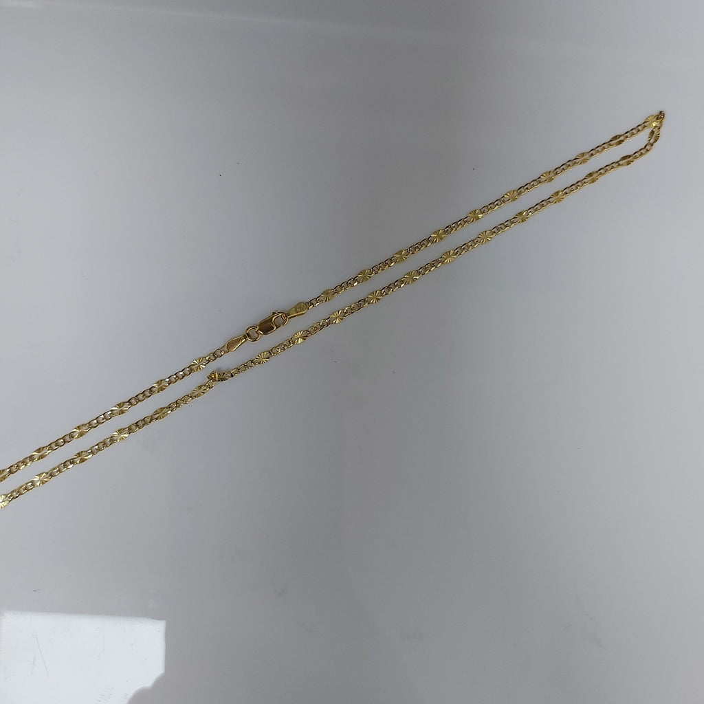 CADENA ESPECIAL 3.5GR 50 CM 14K (NUEVO)