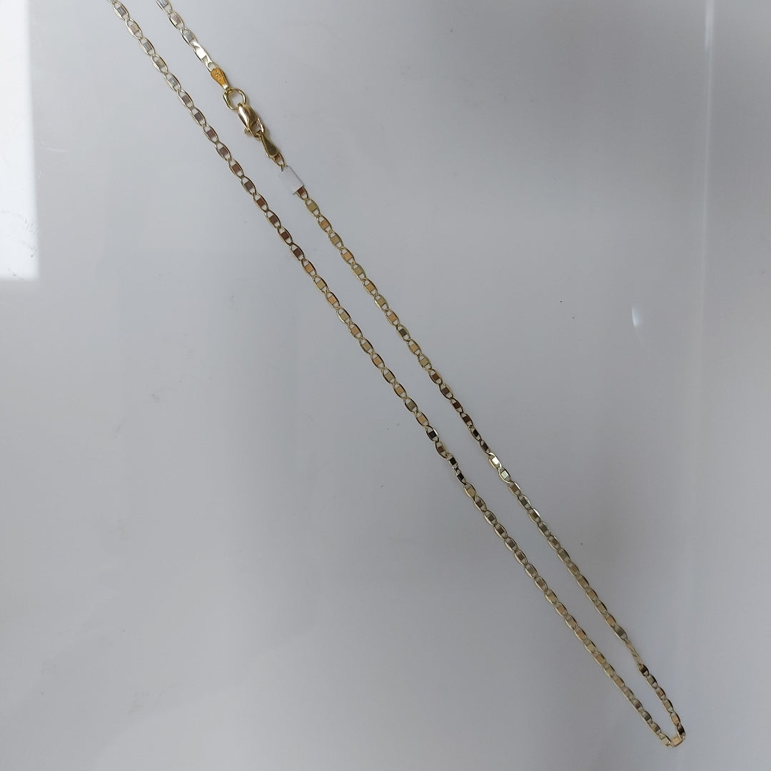 CADENA ESPECIAL MARINERA ESPEJO 3.71G 55 CM (NUEVO)