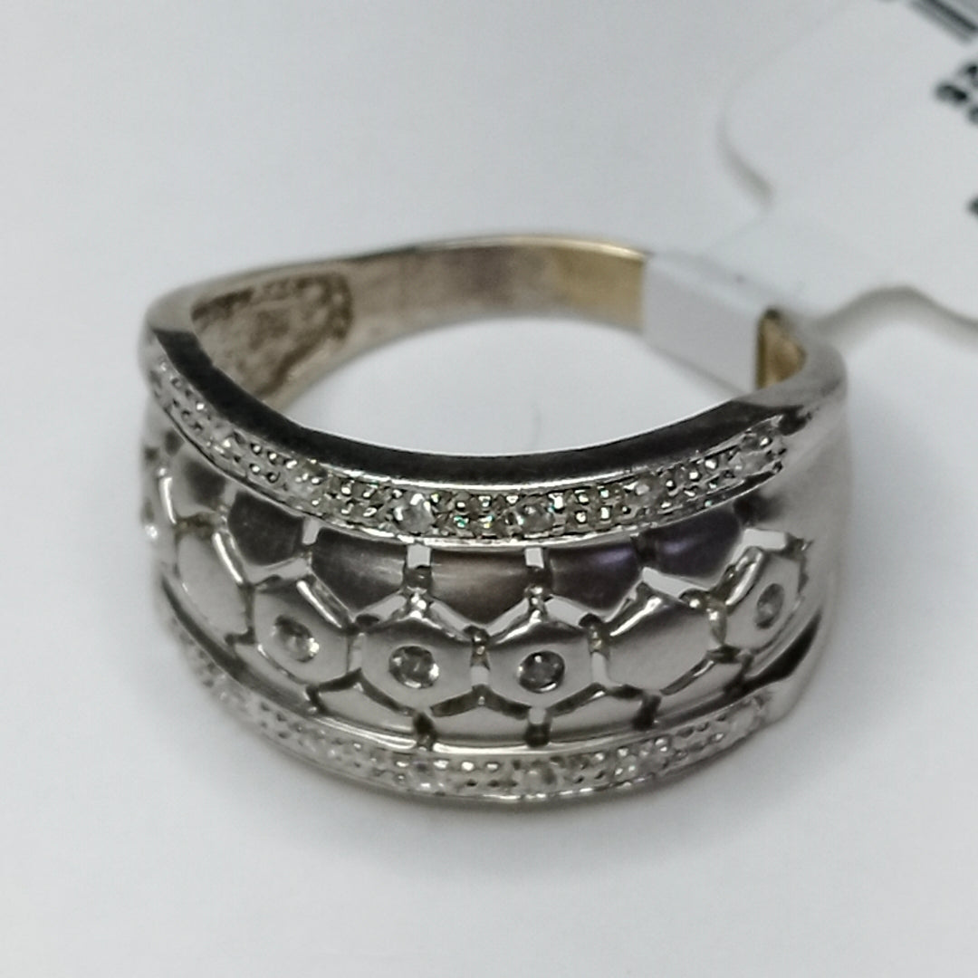 ANILLITO ORO, ORO BLANCO 14 K 5.4 GRMS (SEMINUEVO)