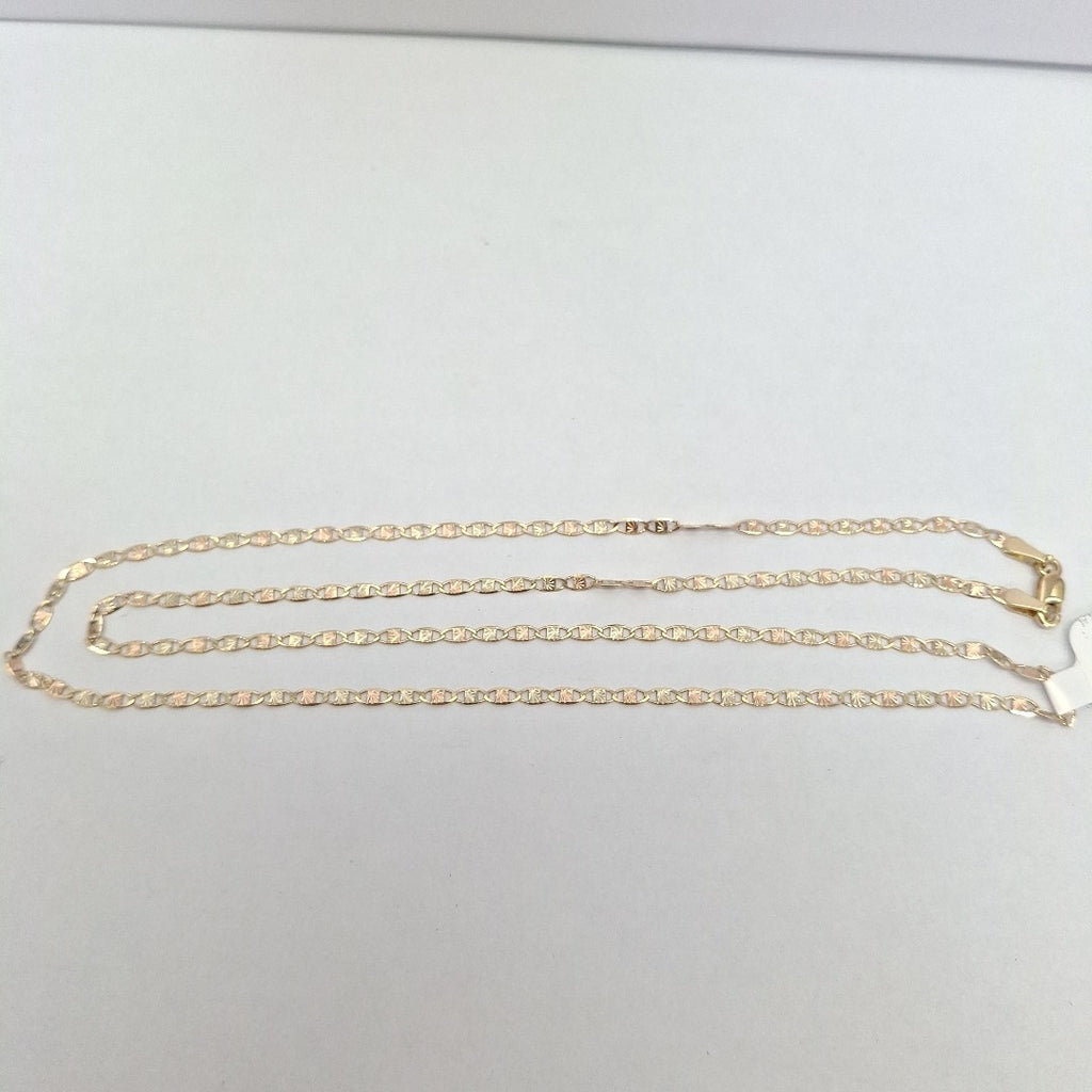 CADENA TEJIDO MARINERO 3.51GR 55 CM (NUEVO)