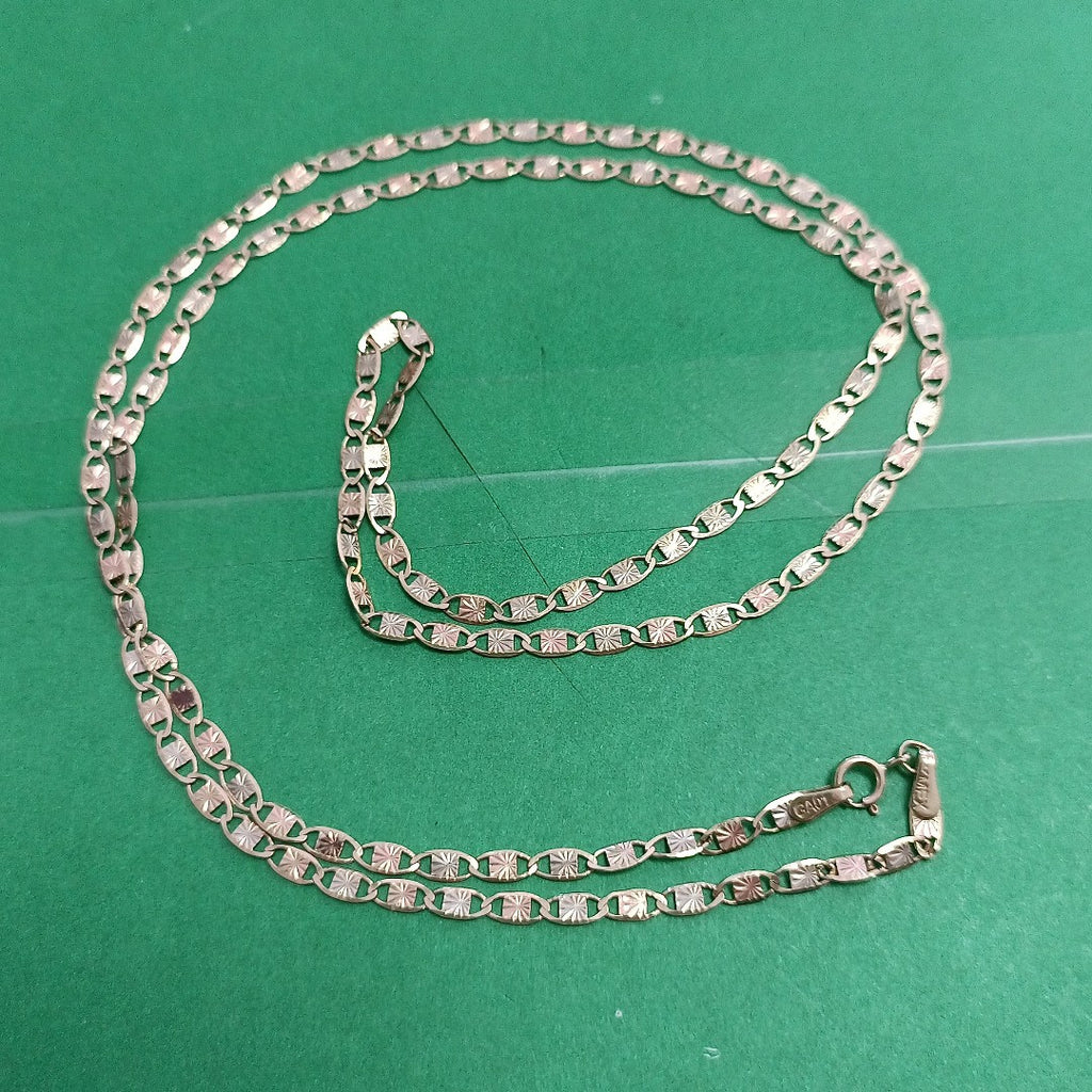 CADENA ORO COMBINADO 10 K 5.3 GRMS (SEMINUEVO)