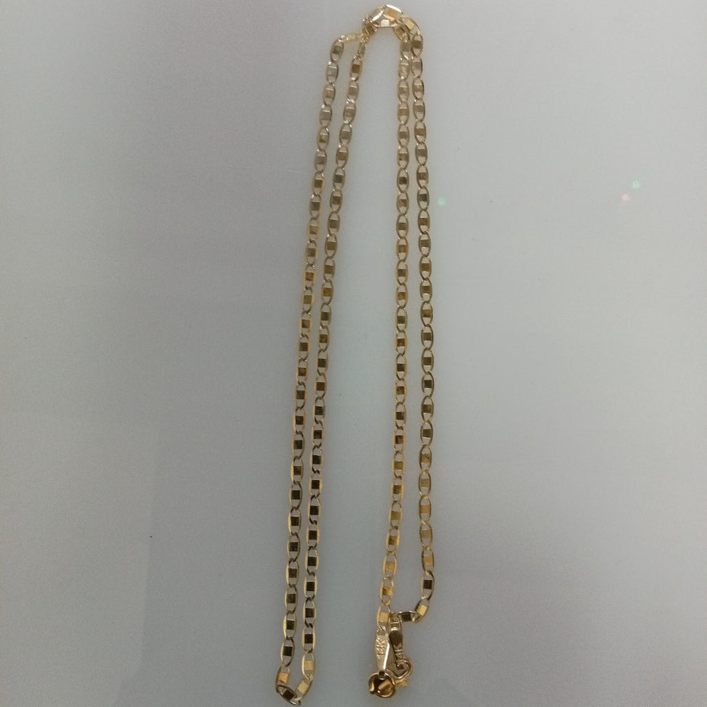 CADENA ESPECIAL MARINERA ESPEJO 3.41G 50 CM (NUEVO)