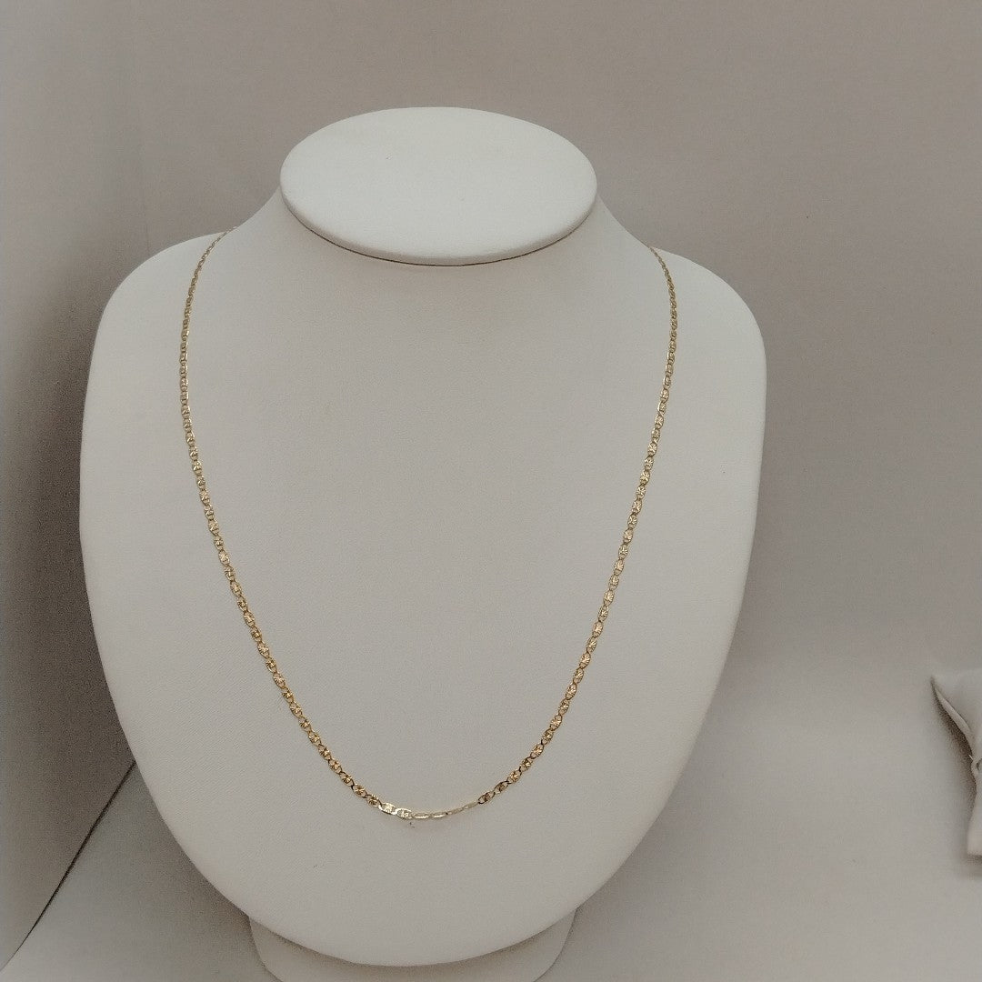 CADENA TEJIDO MARINERO 3.81GR 60 CM (NUEVO)