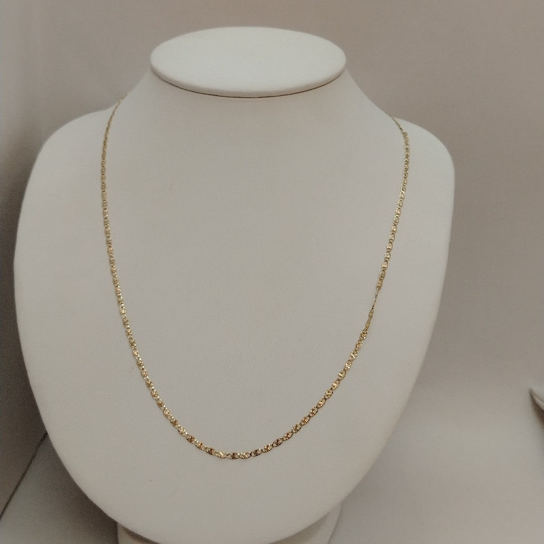 CADENA TEJIDO MARINERO 3.31GR 55 CM (NUEVO)