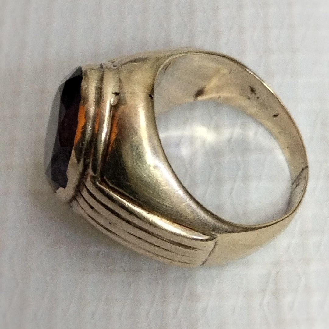 K1 7,50 GRMS 8 K ESPECIFICACIONES COMPLEMENTARIAS ANILLO TP SELLO PIEDRA COLOR (SEMINUEVO)