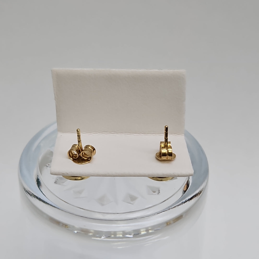 BROQUELES ORO 10K 1 (NUEVO)