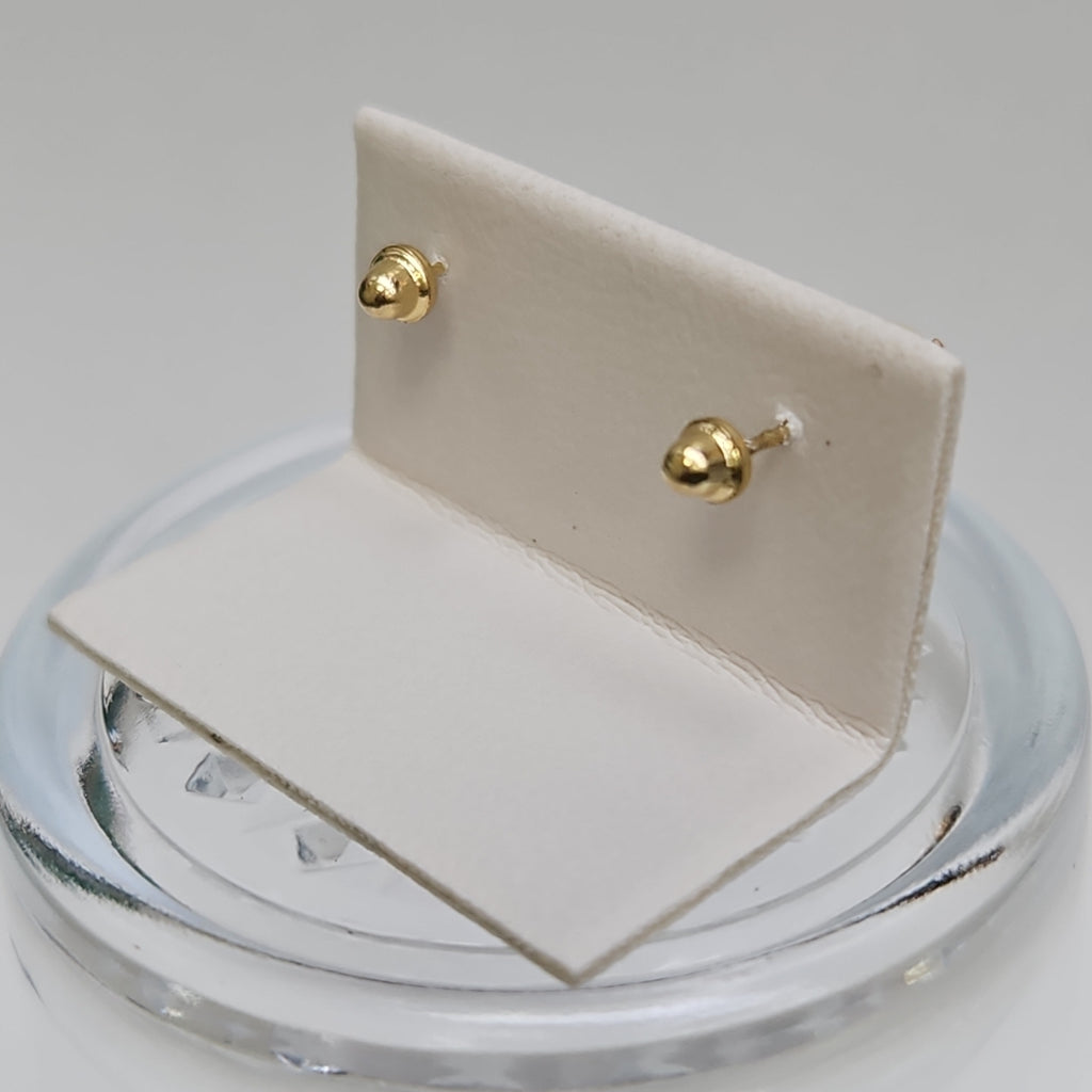 BROQUELES ORO 10K 1 (NUEVO)