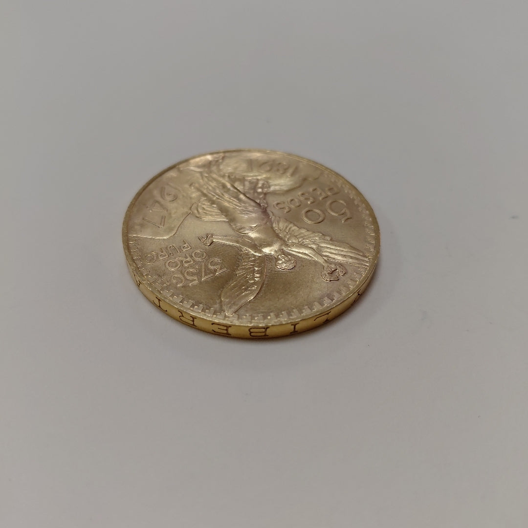 K1 41.6 GRMS 21 K IDENTIFICACIÓN MONEDA NOMINATIVA MONEDAS PESOS 50 PESO (SEMINUEVO)