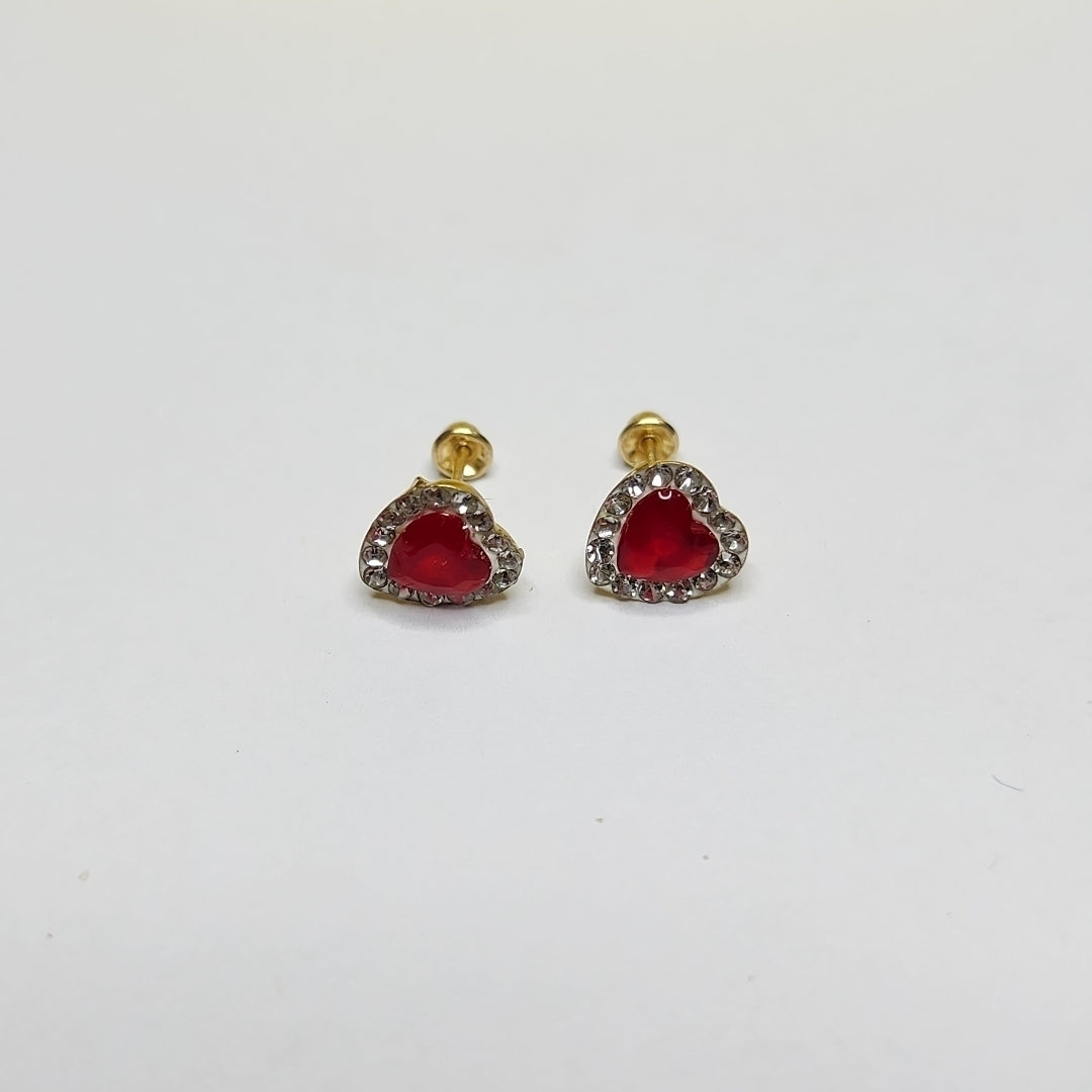 BROQUELES ORO 10K 1 (NUEVO)