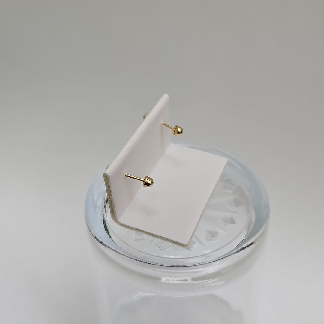 BROQUELES ORO 10K 1 (NUEVO)