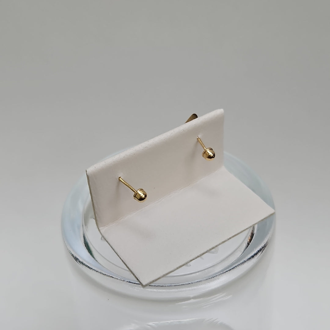 BROQUELES ORO 10K 1 (NUEVO)