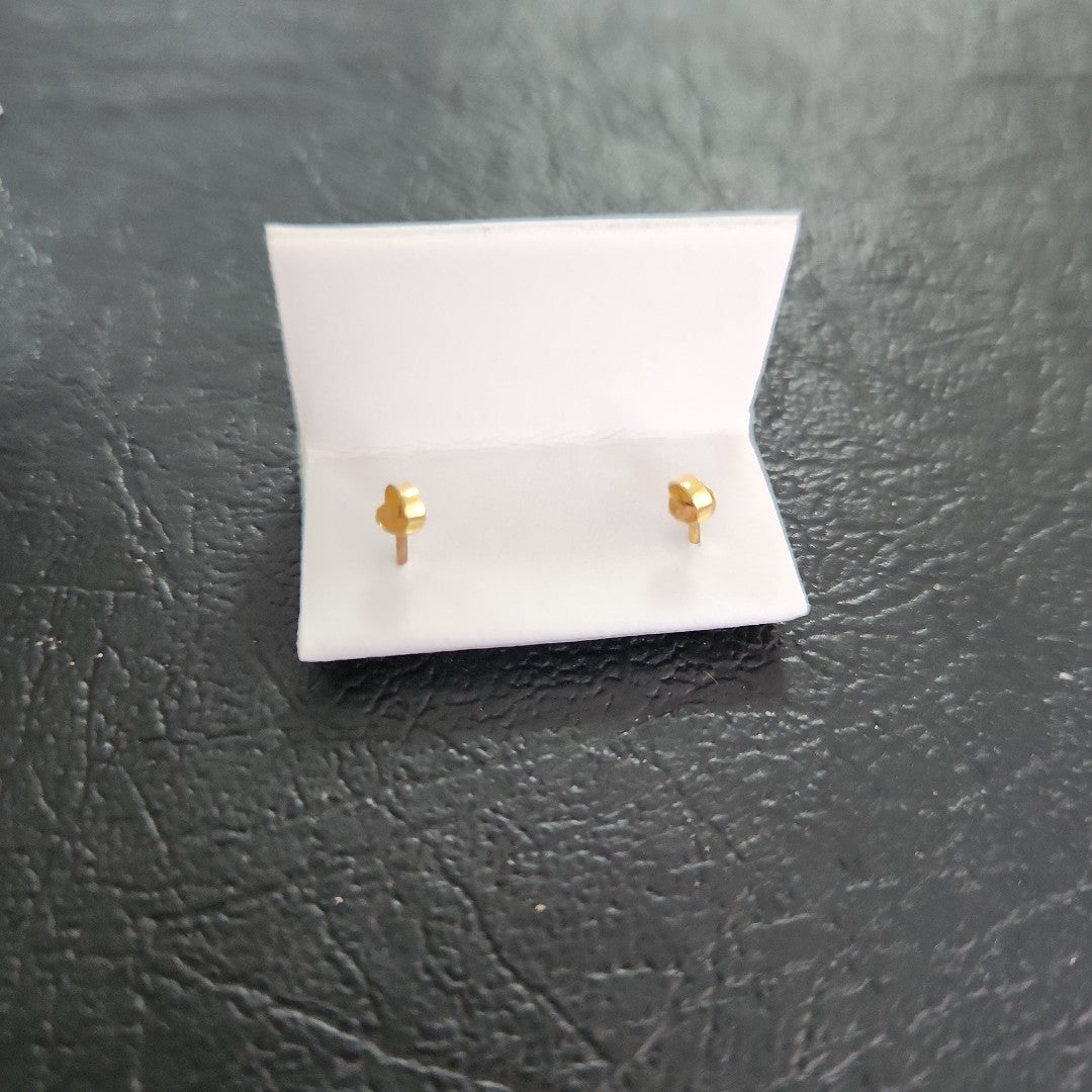 BROQUELES PAR ORO 10 K 0.5 GRMS (SEMINUEVO)