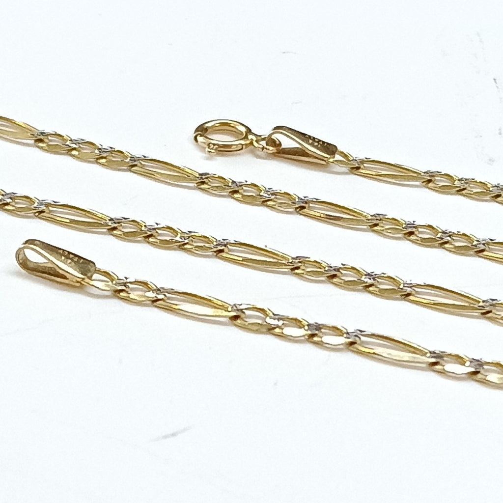 K1 4,30 GRMS 14 K ESPECIFICACIONES COMPLEMENTARIAS CADENA TJ CARTIER ORO 14K (SEMINUEVO)