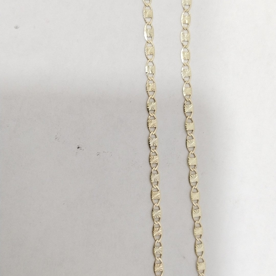 CADENA TEJIDO MARINERO 3.91GR 60 CM (NUEVO)