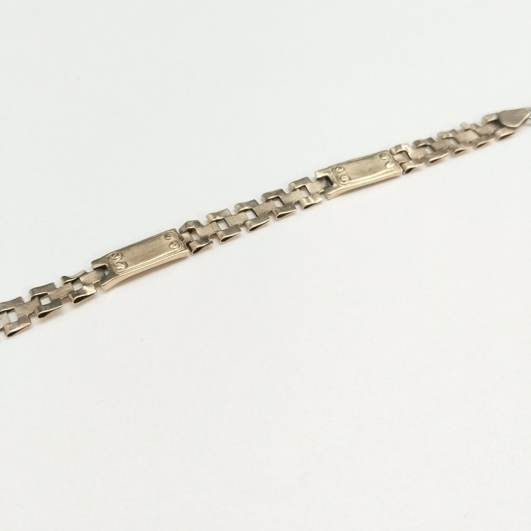 K1 7,30 GRMS 14 K ESPECIFICACIONES COMPLEMENTARIAS PULSERA TEJIDO ESPECIAL/BUEN (SEMINUEVO)