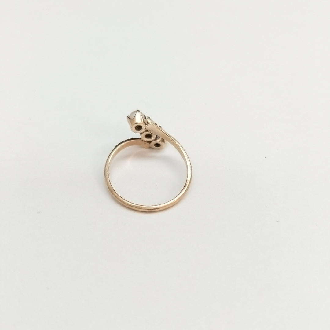 K1 1,50 GRMS 10 K ESPECIFICACIONES COMPLEMENTARIAS ANILLITO, CON PIEDRA DE COLOR (SEMINUEVO)