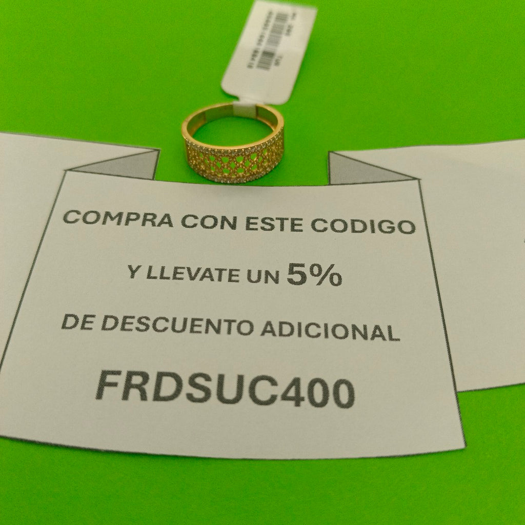 ANILLOS DAMA ORO 14K 2.7 (NUEVO)