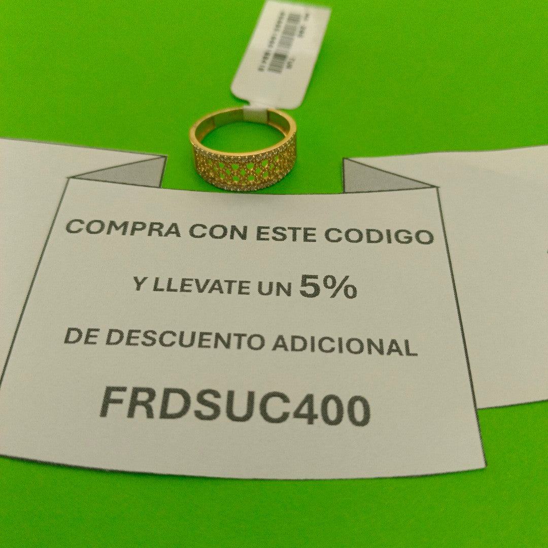 ANILLOS DAMA ORO 14K 2.7 (NUEVO)