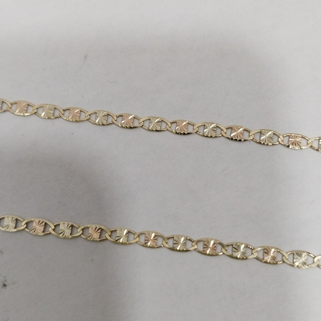 CADENA TEJIDO MARINERO 3.81GR 60 CM (NUEVO)