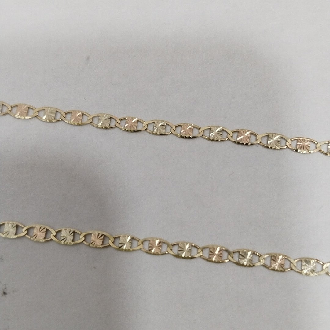 CADENA TEJIDO MARINERO 3.81GR 60 CM (NUEVO)