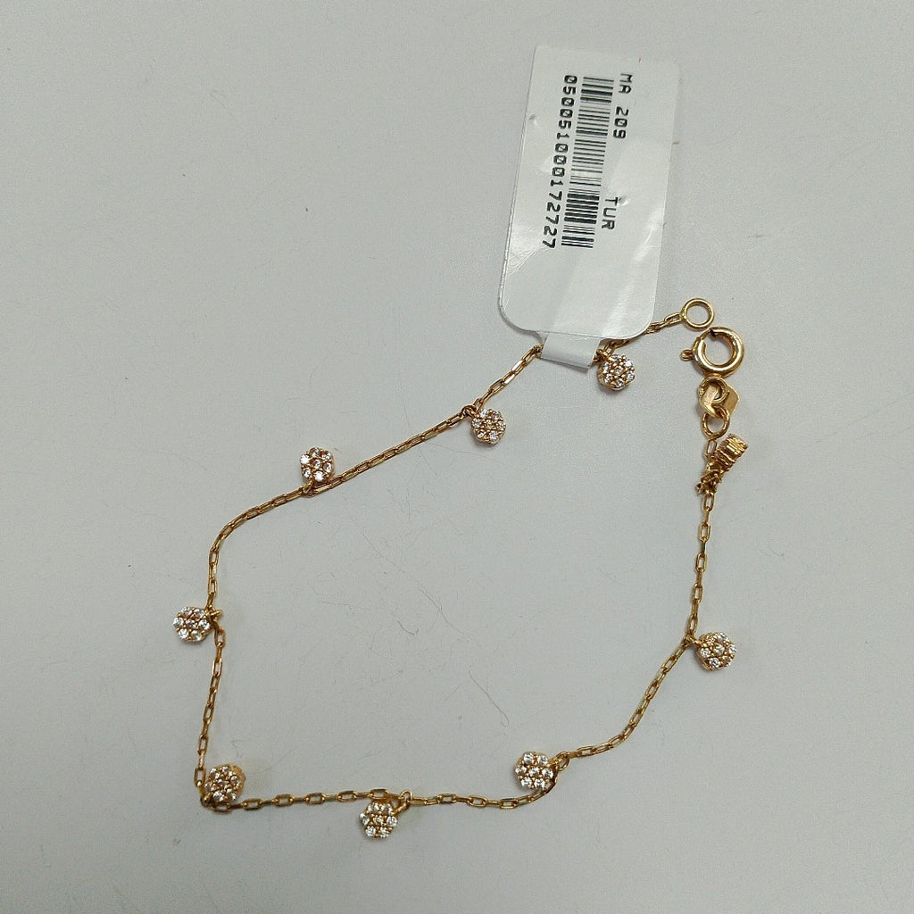 PULSERAS DAMA ORO 14K 2.1 (NUEVO)