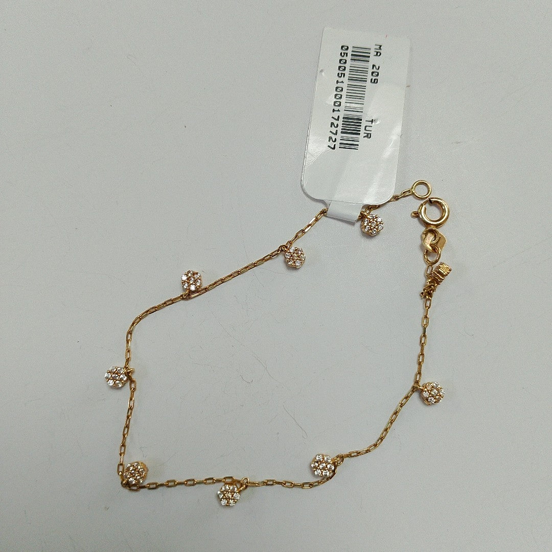 PULSERAS DAMA ORO 14K 2.1 (NUEVO)