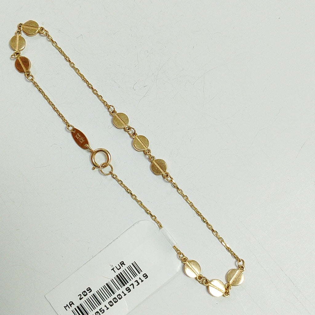 PULSERAS DAMA ORO 14K 2 (NUEVO)
