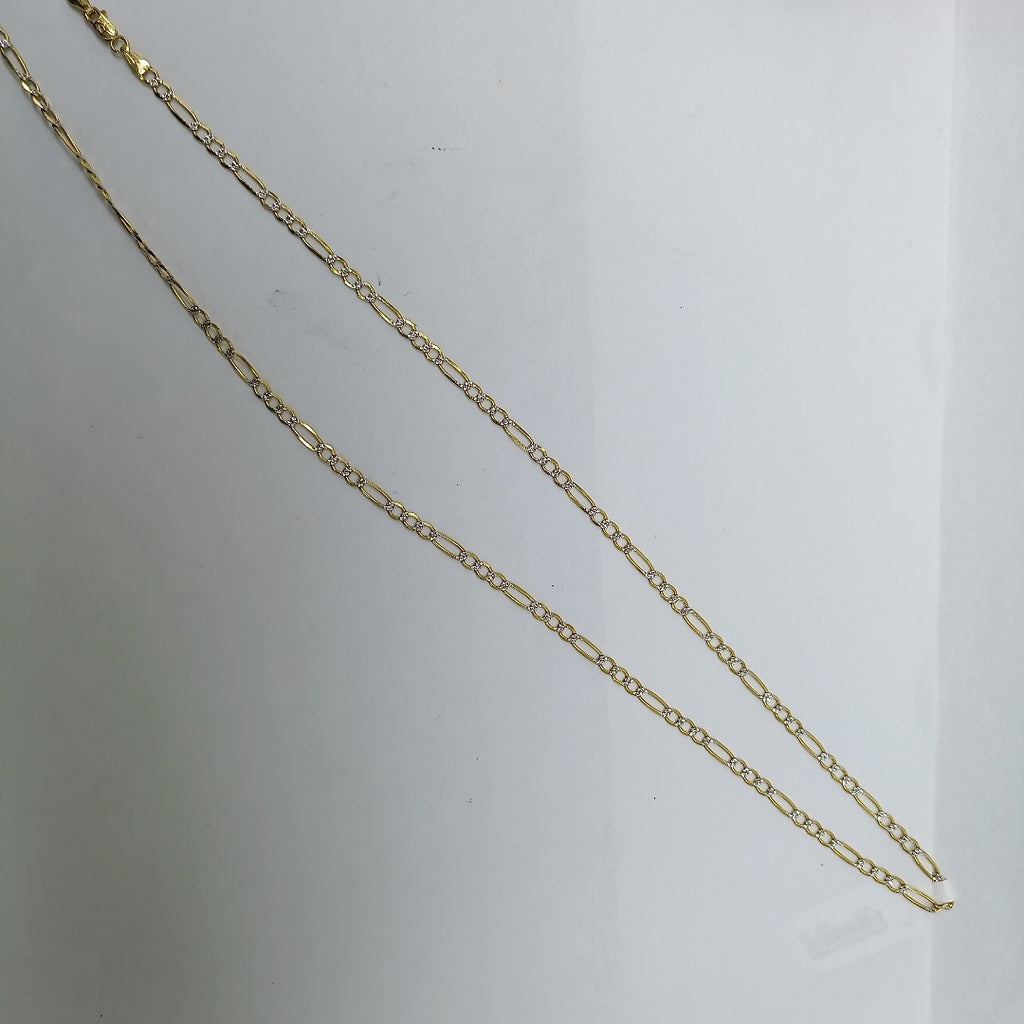 CADENAS CARTIER 3 1 DIAMANTADA ORO 14K 8 (NUEVO)