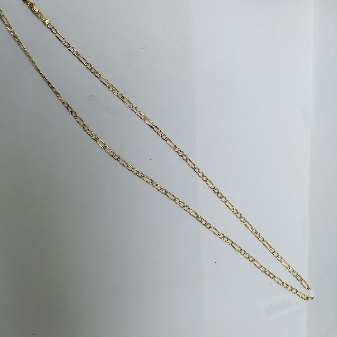 CADENAS CARTIER 3 1 DIAMANTADA ORO 14K 8 (NUEVO)