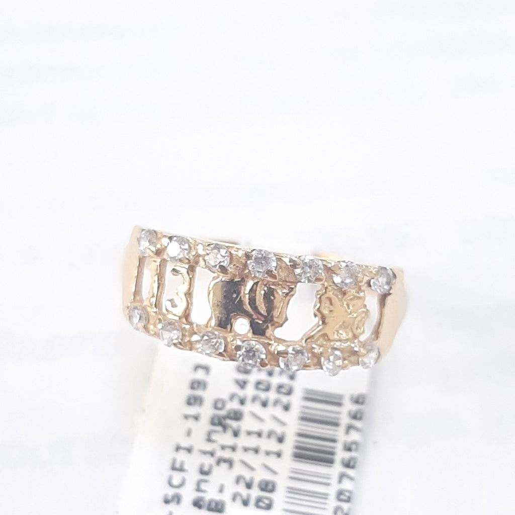 ANILLITO ORO 14 K 2.7 GRMS (SEMINUEVO)