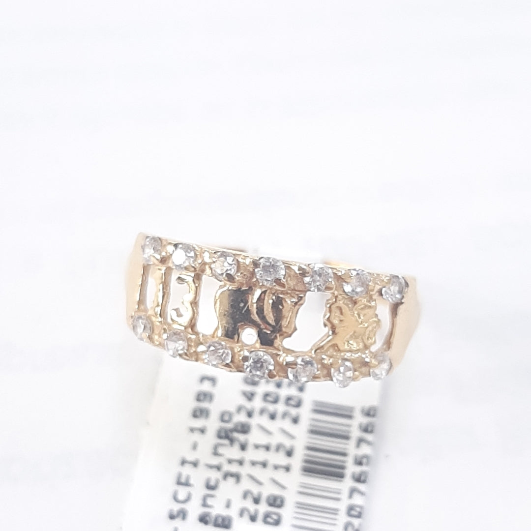 ANILLITO ORO 14 K 2.7 GRMS (SEMINUEVO)