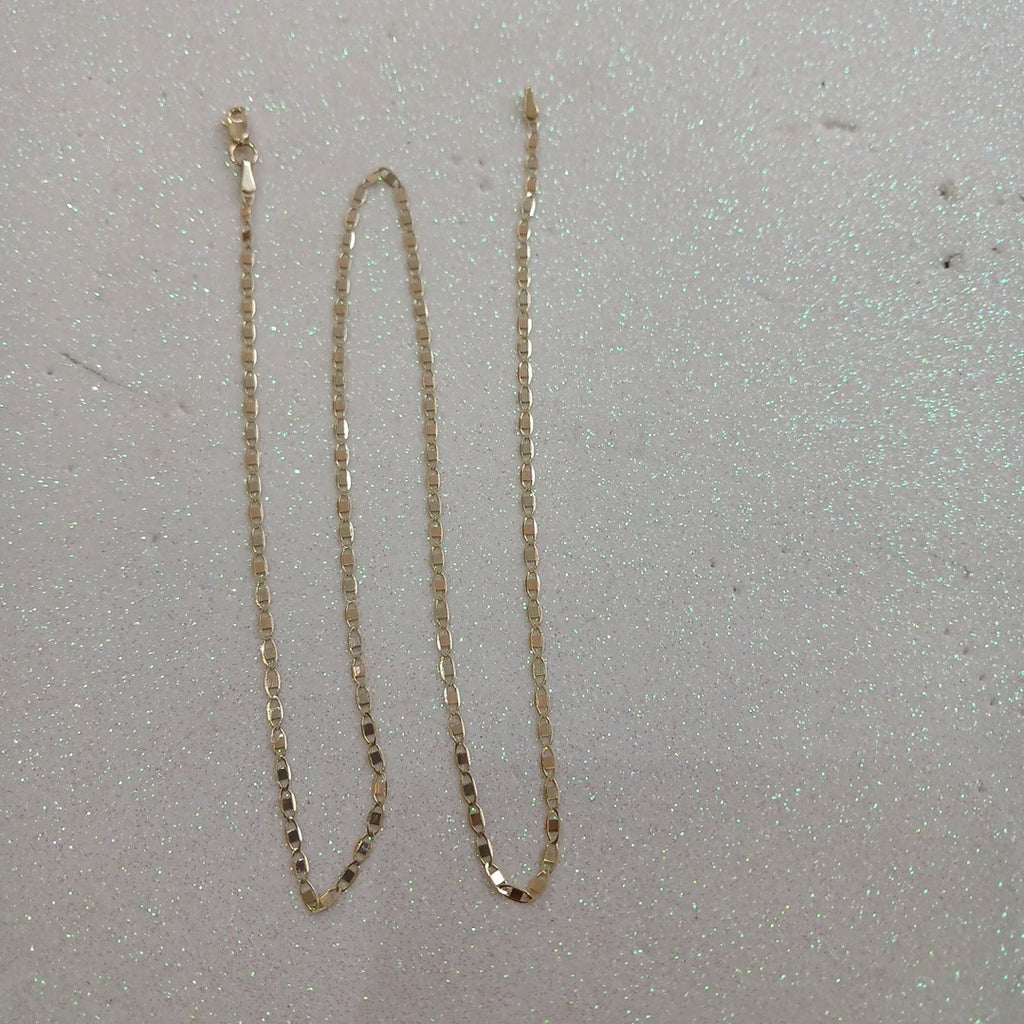 CADENA ESPECIAL MARINERA ESPEJO 3.41G 50 CM (NUEVO)